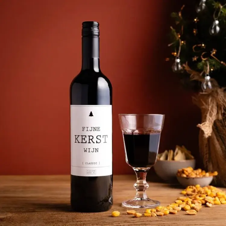 Flessenwerk Flessenwerk | Rode wijn Fijne kerstwijn