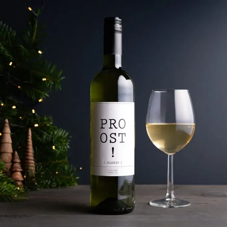Flessenwerk Flessenwerk | Witte wijn Proost!