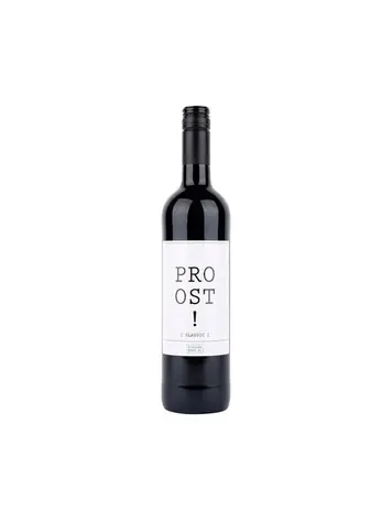 Flessenwerk Flessenwerk | Rode wijn Proost!