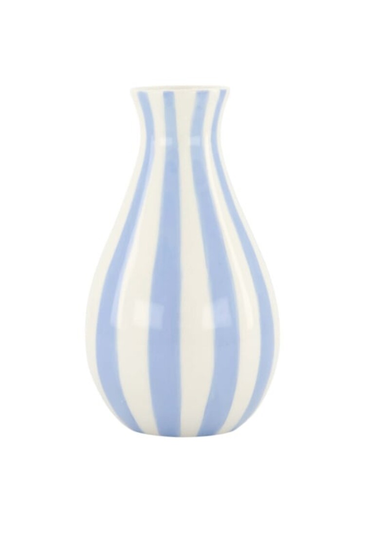 Zusss Zusss | Vaasje keramiek blauw wit