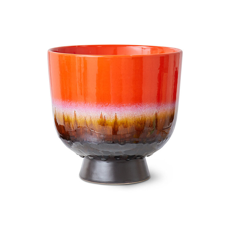 HK Living HK Living | Retro flower pot cherry red