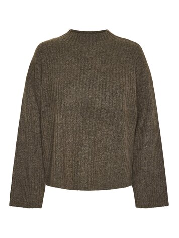 Pieces Pieces | Trui Tulle morel