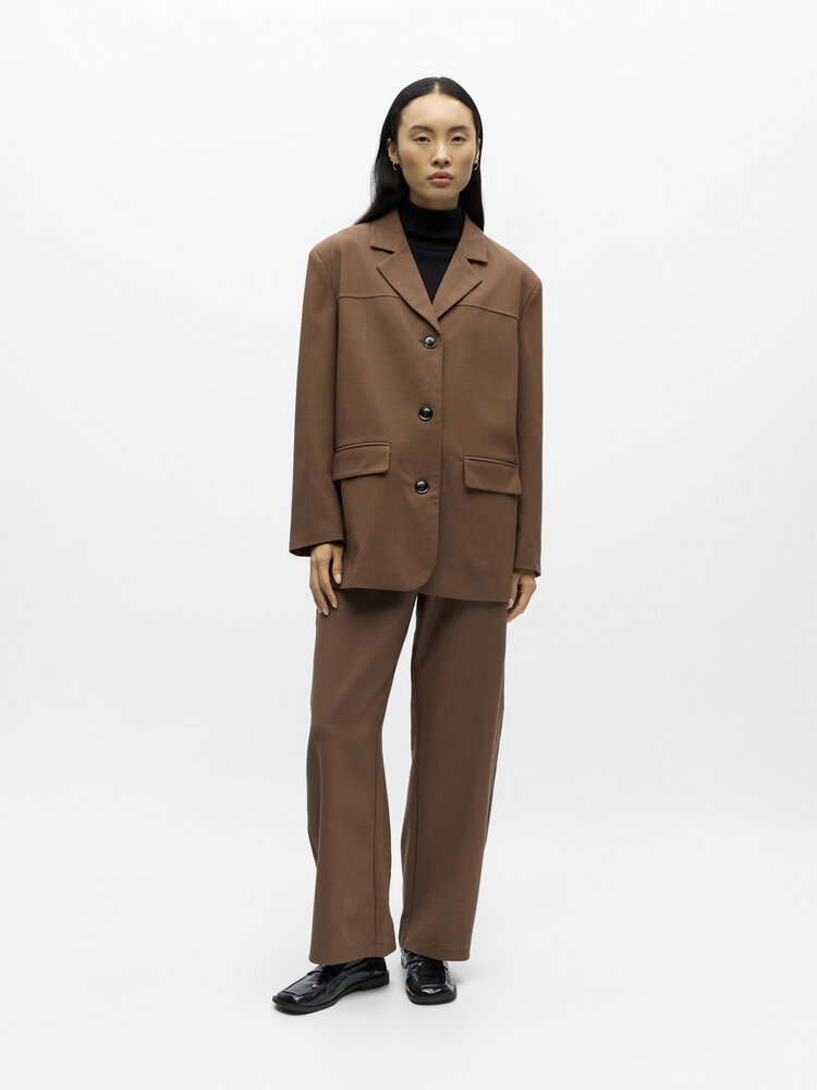 Object Object | Blazer Jinela cocoa brown