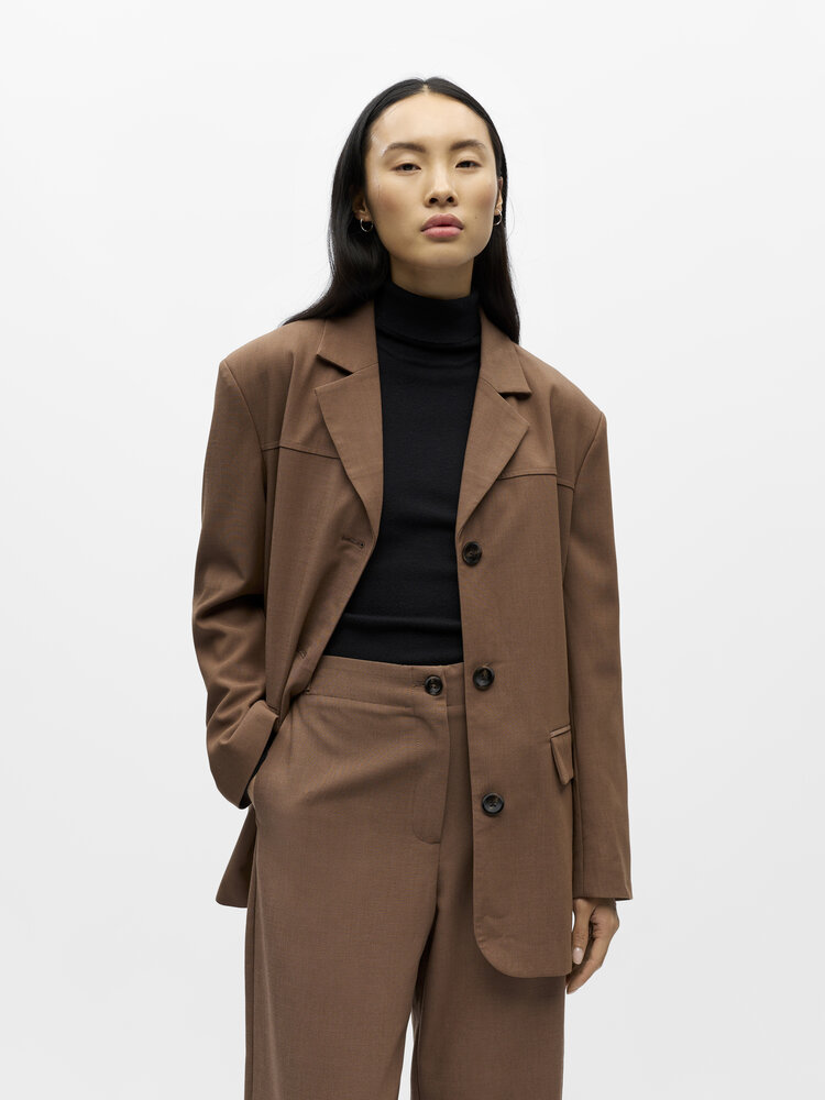 Object Object | Blazer Jinela cocoa brown