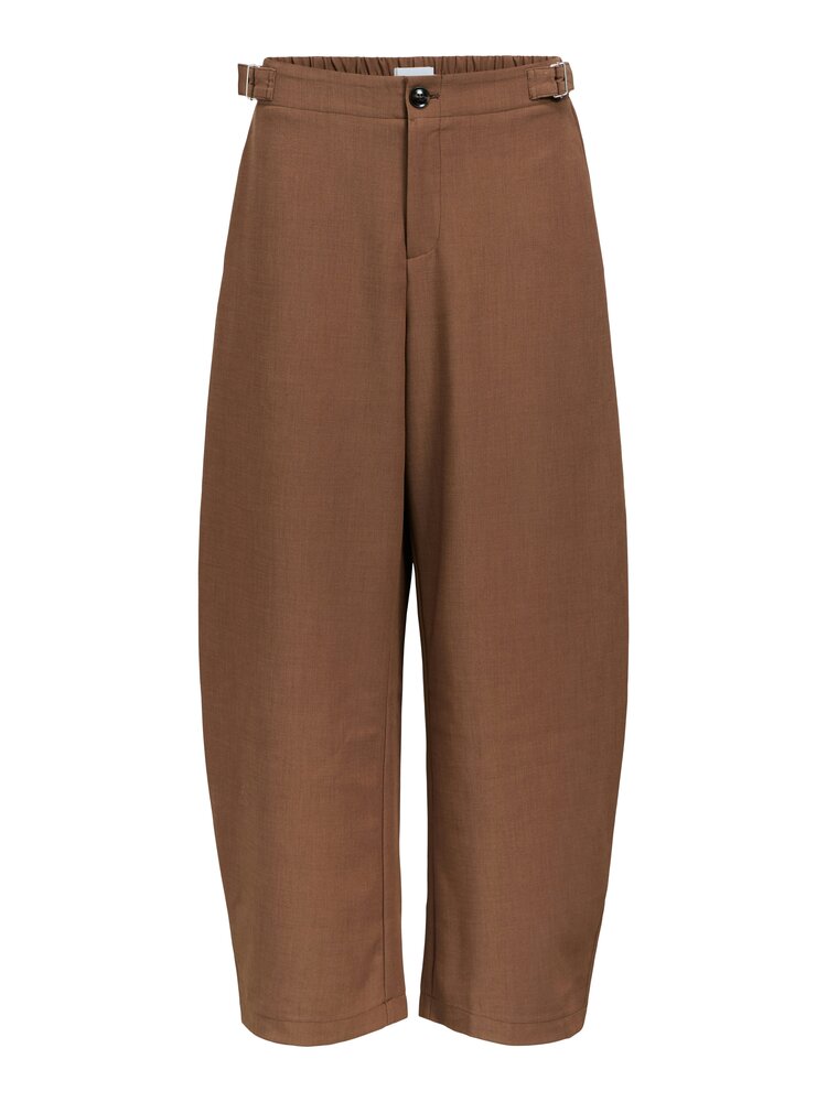 Object Object | Pantalon wijd Jinela cocoa brown