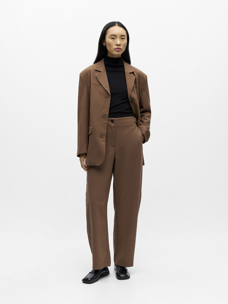 Object Object | Pantalon wide Jinela cocoa brown
