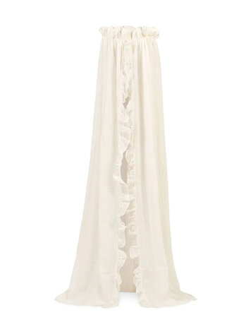 Jollein Jollein | Sluier vintage ruffle ivoor