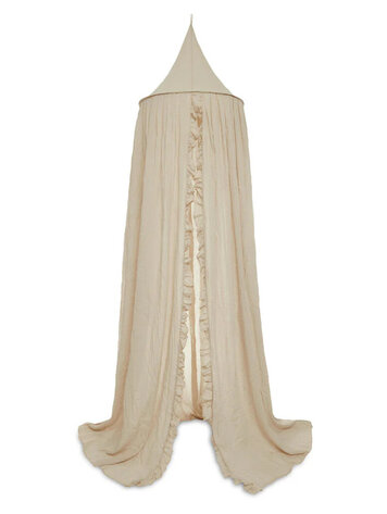 Jollein Jollein | Klamboe vintage ruffle nougat