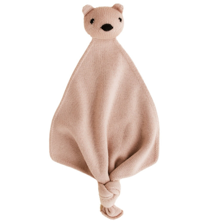 Hvid Hvid | Knuffeldoek Teddy Tokki Apricot
