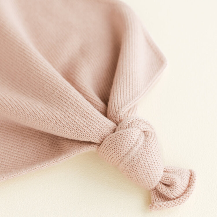 Hvid Hvid | Knuffeldoek Teddy Tokki Apricot