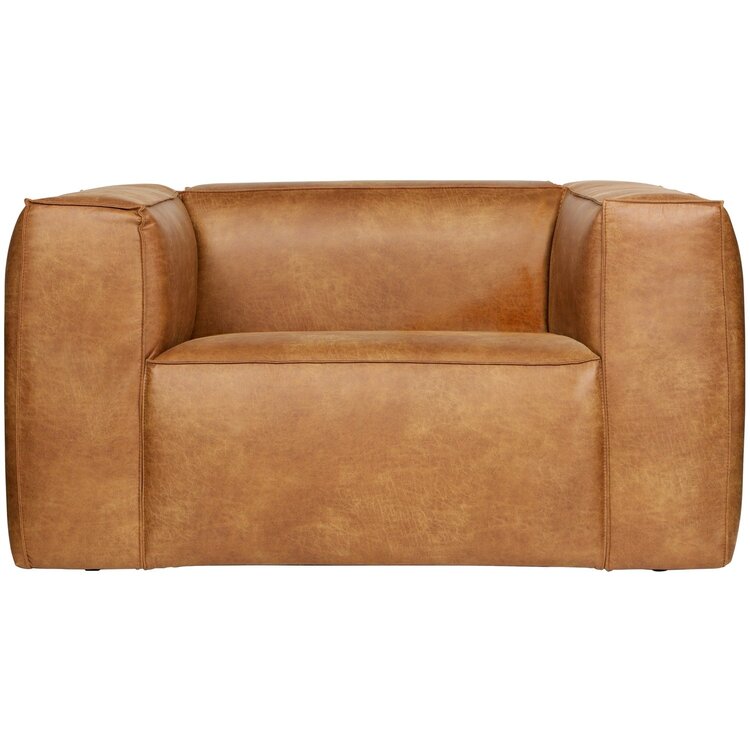 WOOOD. Woood | Bean fauteuil cognac