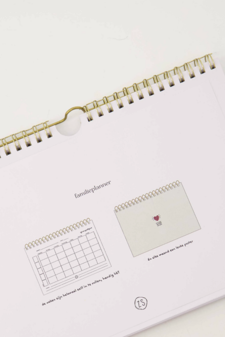 Zusss Zusss | Familieplanner alles op z'n tijd linnen