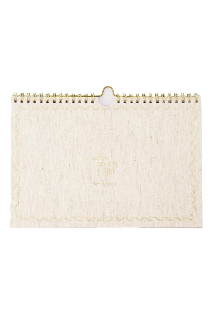 Zusss Zusss | Familieplanner alles op z'n tijd linnen