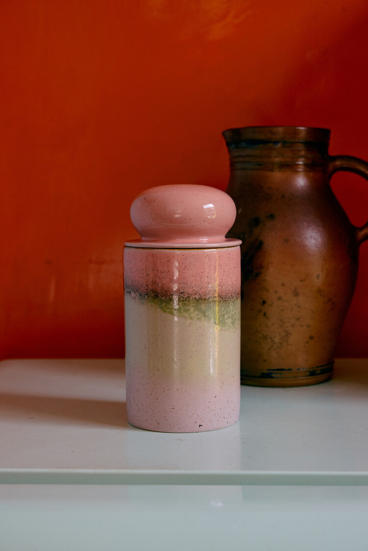 HK Living HK Living | 70's servies voorraad pot Glaze