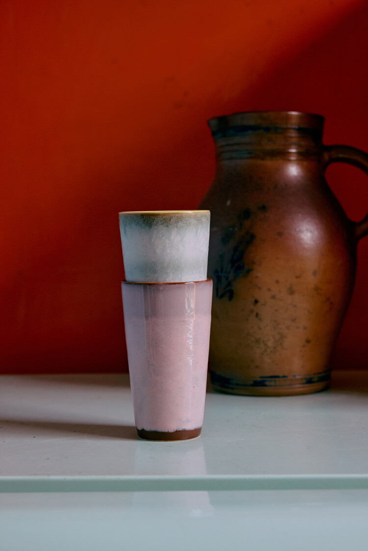 HK Living HK Living | 70's servies latte mok Veil