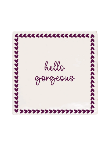 Label2X Label2X | Tegeltje hello gorgeous