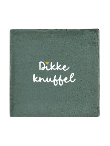 Label2X Label2X | Tegeltje dikke knuffel