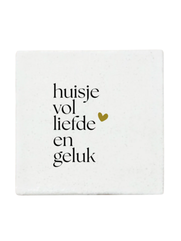 Label2X Label2X | Tegeltje huisje vol liefde