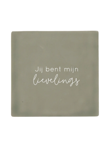 Label2X Label2X | Tegeltje jij bent mijn lievelings