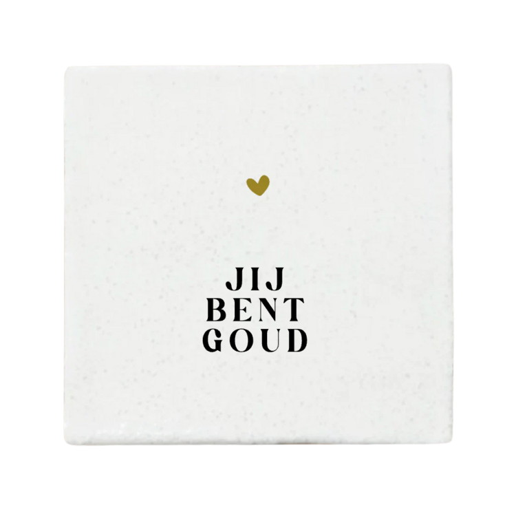 Label2X Label2X | Tegeltje Jij bent goud