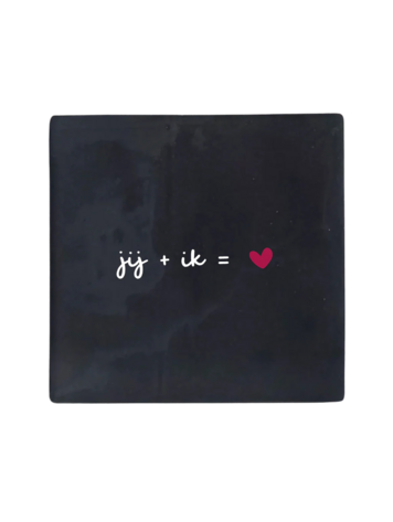 Label2X Label2X | Tegeltje Jij + ik