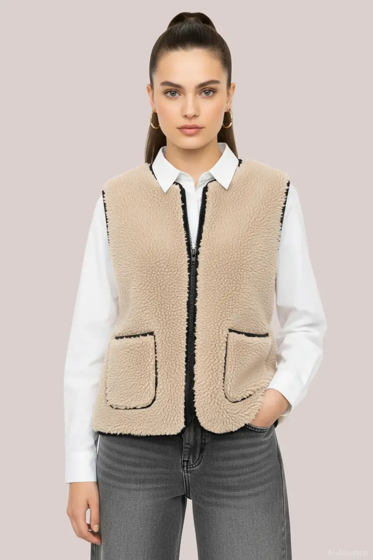 HPDP HPDP | Bodywarmer Rudy beige