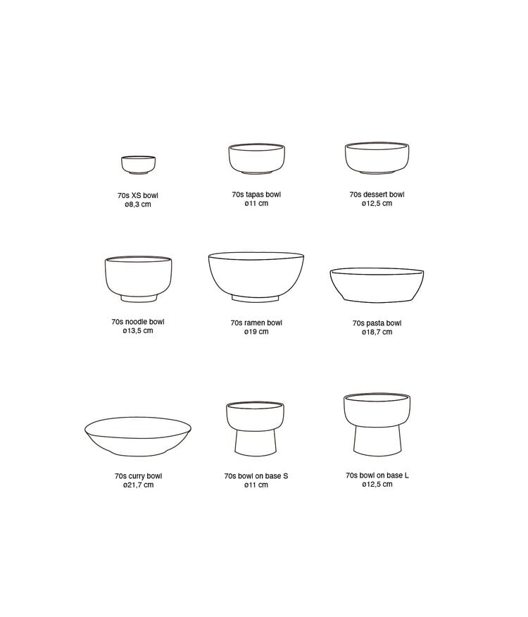 HK Living HK Living | 70's servies dessertkom Glaze