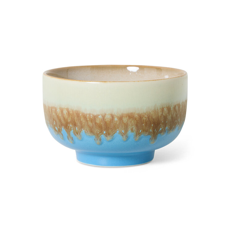 HK Living HK Living | 70's servies noodle bowl azure