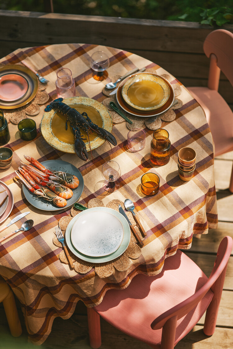 HK Living HK Living | 70's servies side plate Mist