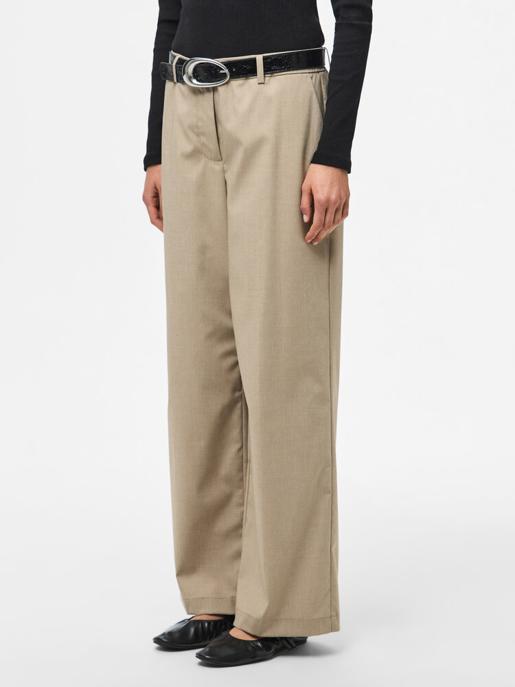 Pieces Pieces | Pantalon wide Rosa greige NOOS