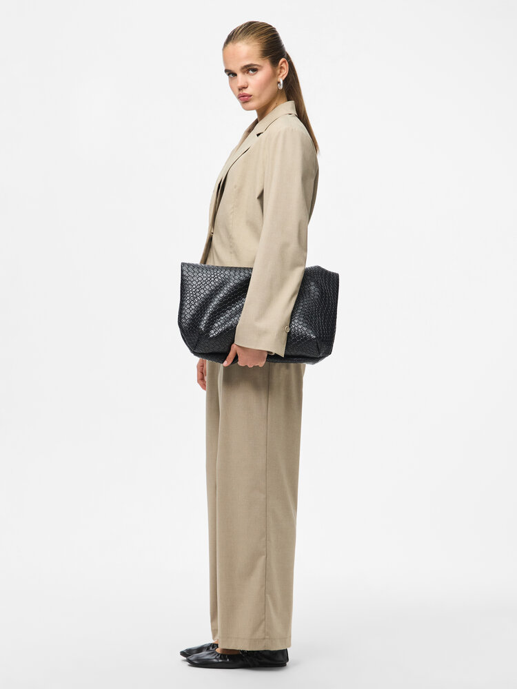 Pieces Pieces | Pantalon wide Rosa greige NOOS