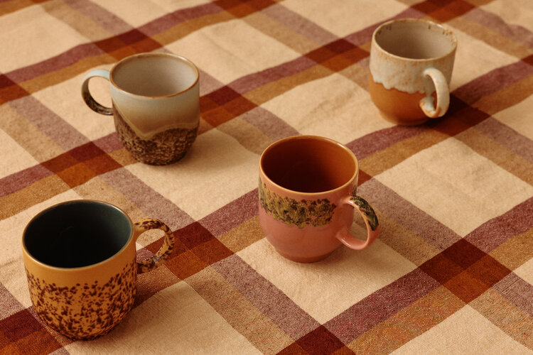 HK Living HK Living | 70's servies koffiemokje lush