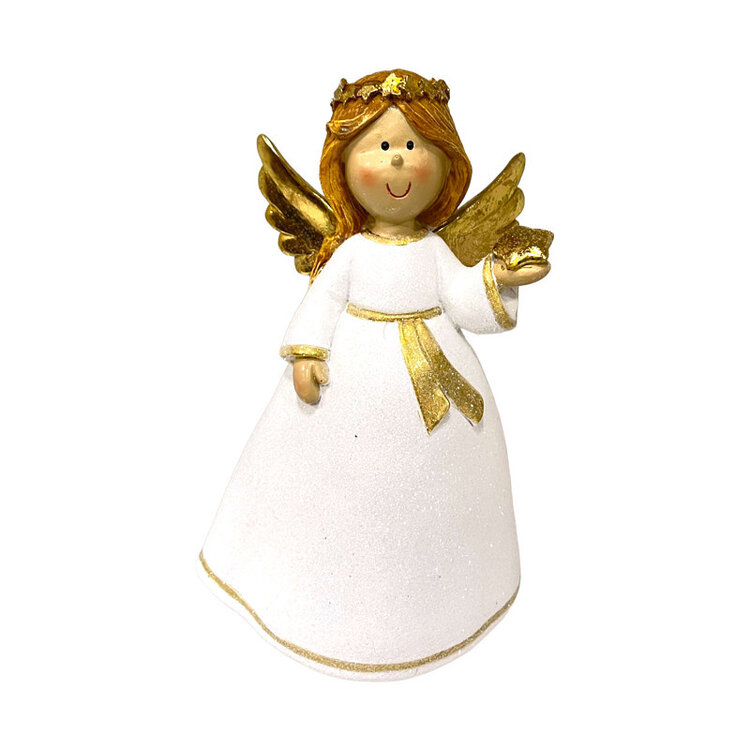 Home society Home Society | Engeltje Dulce XL wit/goud