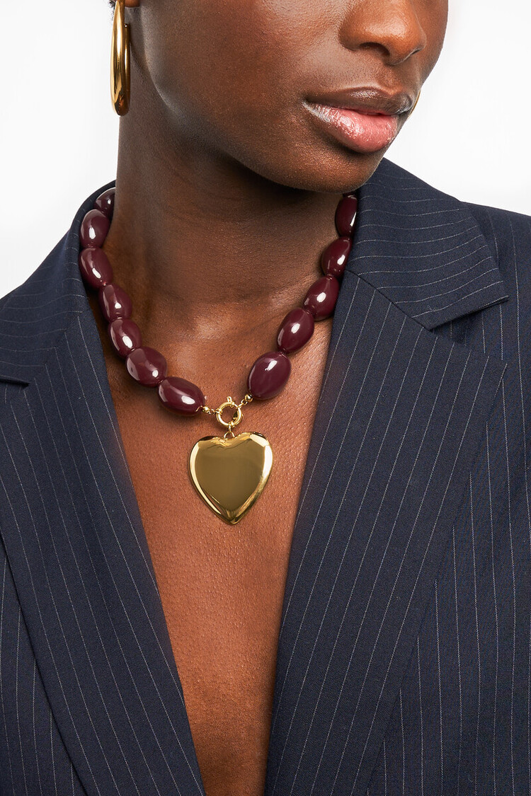 My Jewellery My Jewellery | Ketting statement bruin