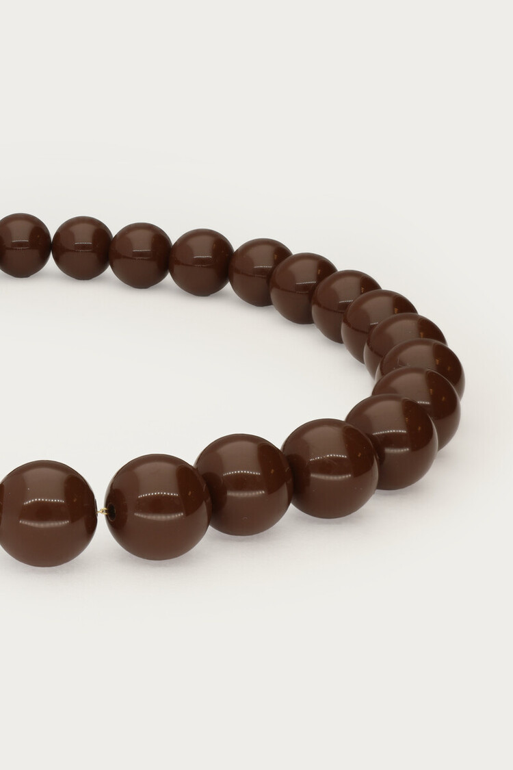 My Jewellery My Jewellery | Ketting statement bruin