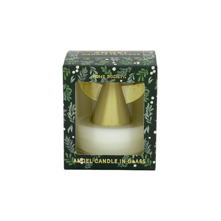 Home society Home Society | Kaarsje met engel goud