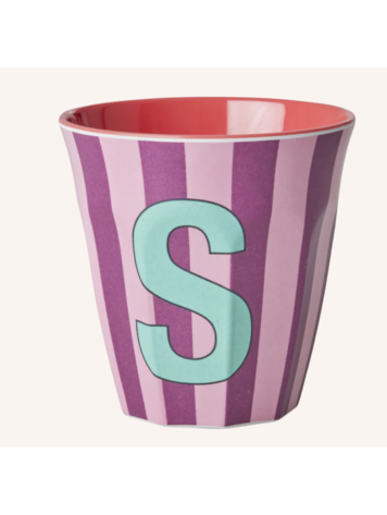 Rice Rice | Mok melamine meerkleurig S stripes