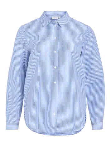 Vila Vila | Blouse Doja met zijstreep