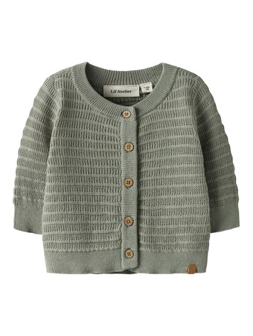 Lil Atelier Lil Atelier | Vestje Thunder seagrass