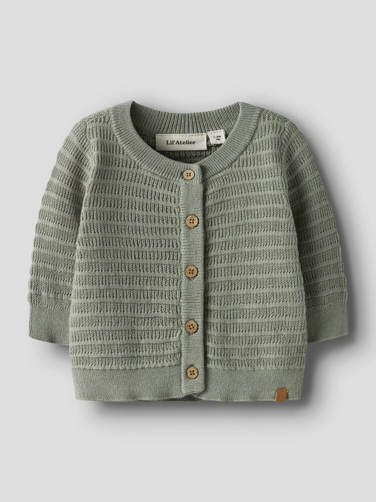 Lil Atelier Lil Atelier | Vestje Thunder seagrass