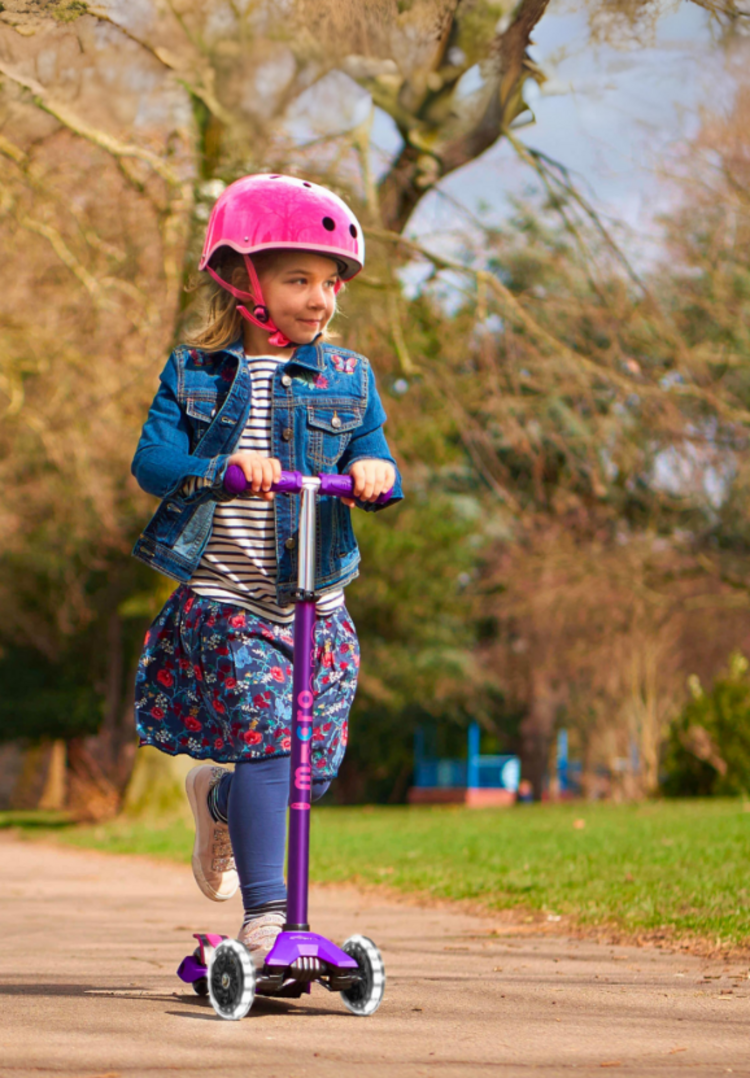 Micro Step Micro Step | Maxi Micro step Deluxe LED paars