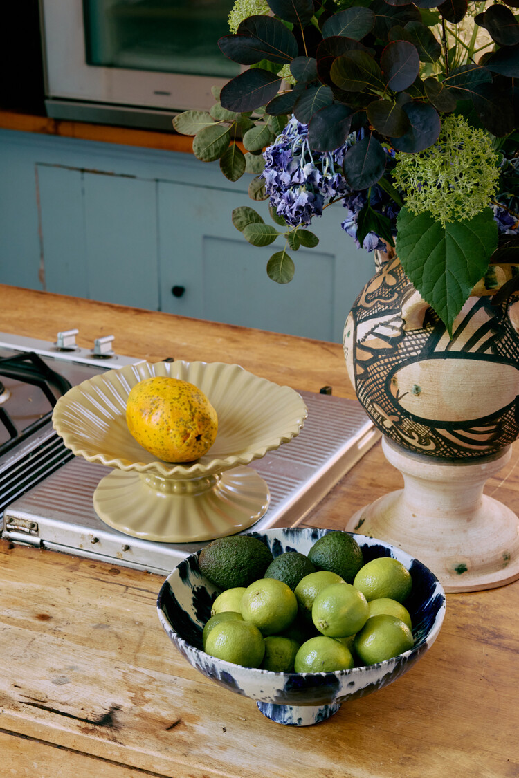 HK Living HK Living | Bowl on base indigo