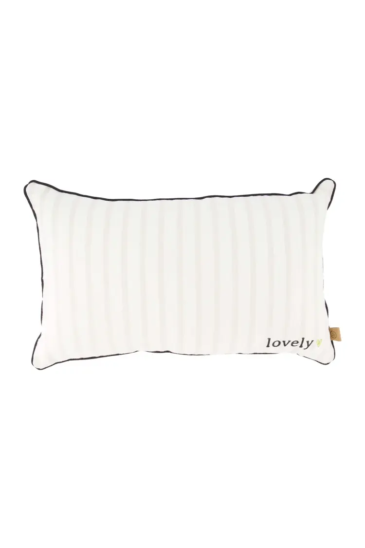 Zusss Zusss | Kussen streep lovely 50x30cm