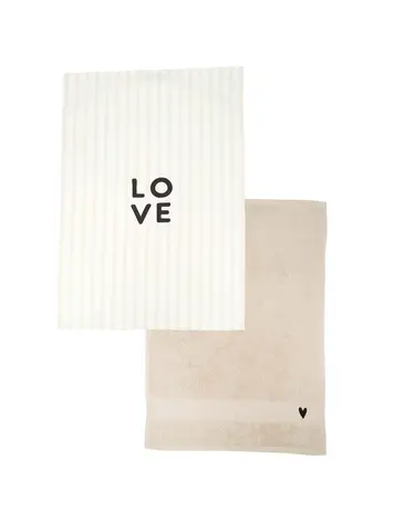 Zusss Zusss | Keukenset streep love hartje