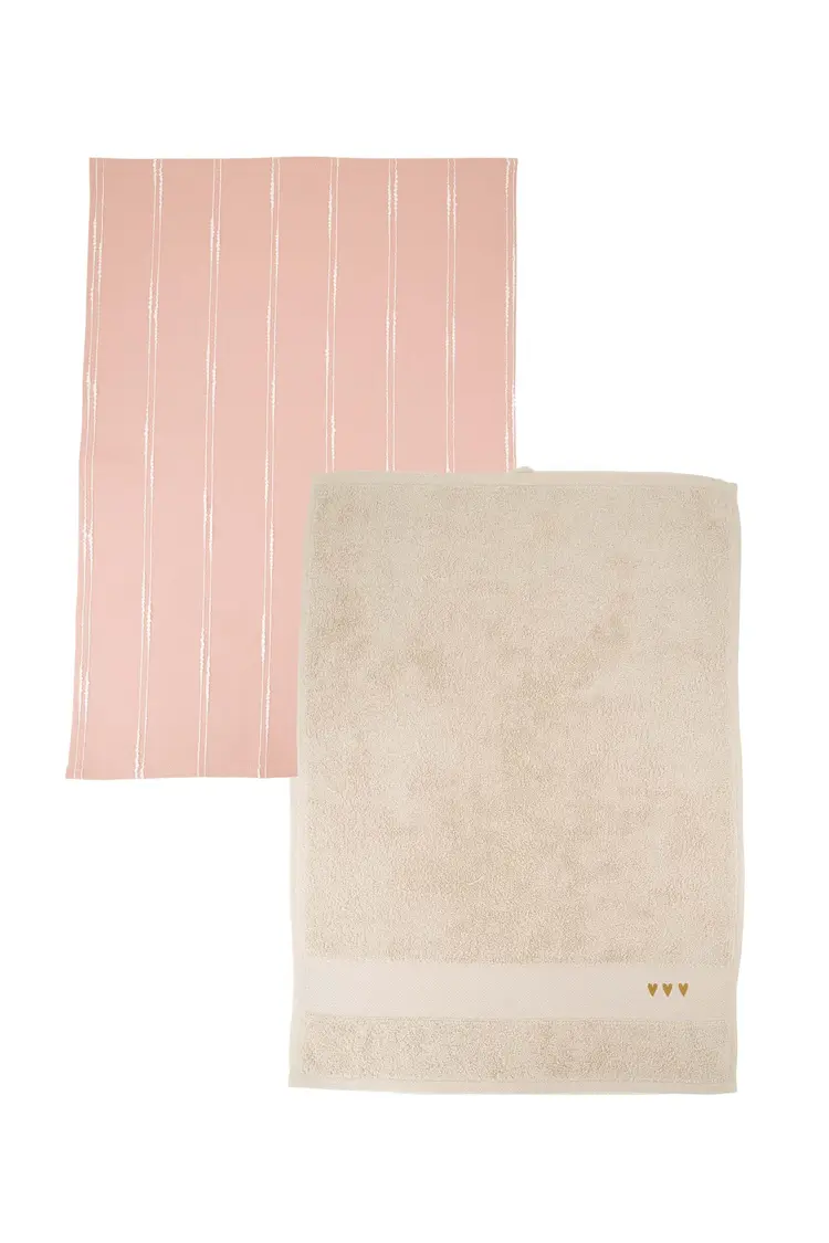 Zusss Zusss | Keukenset streep hartjes