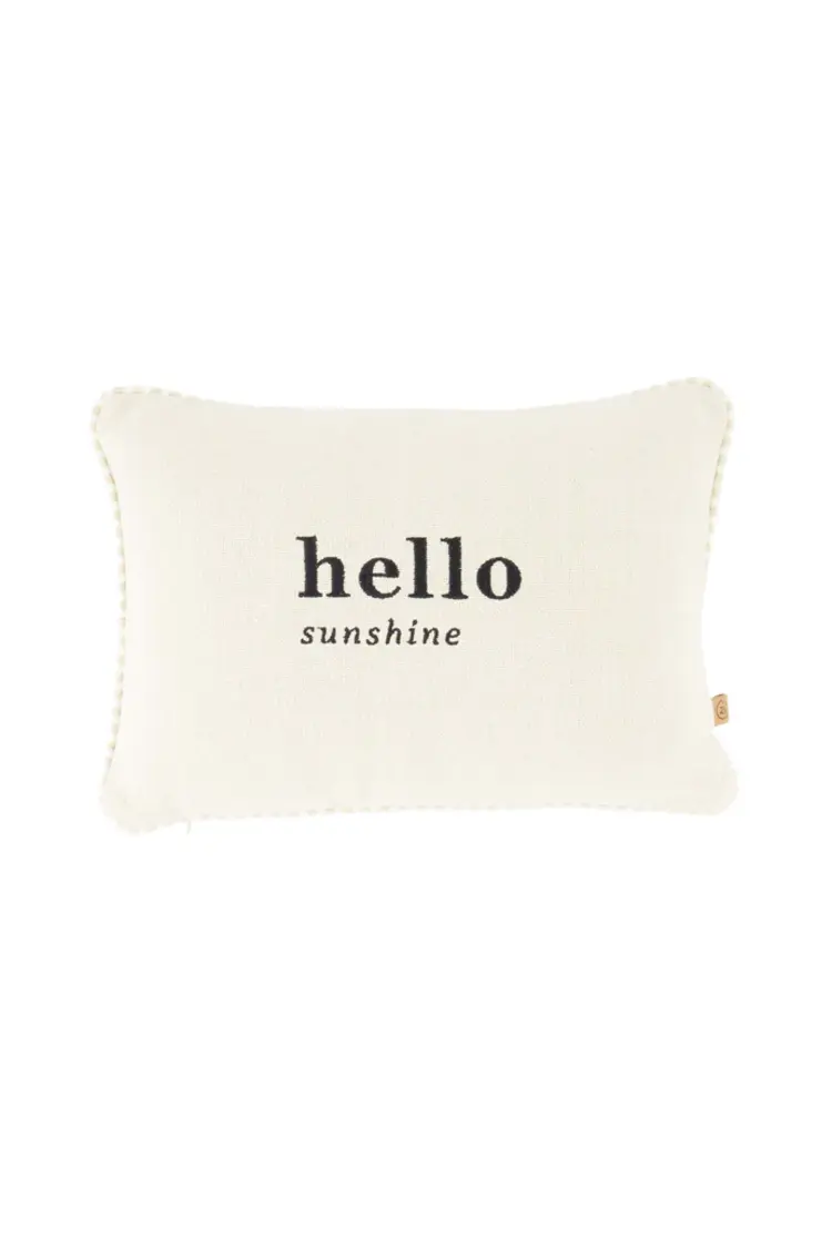 Zusss Zusss | Kussen hello sunshine gekleurde bies 35x25cm