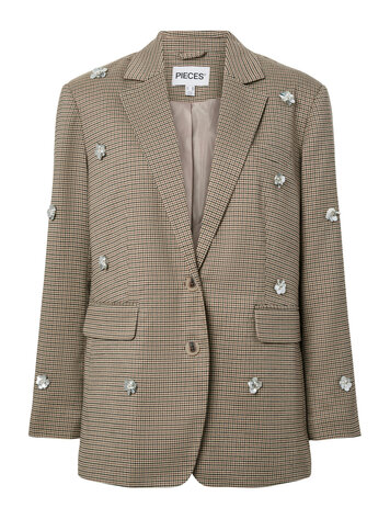 Pieces Pieces | Blazer Kamil hot fudge