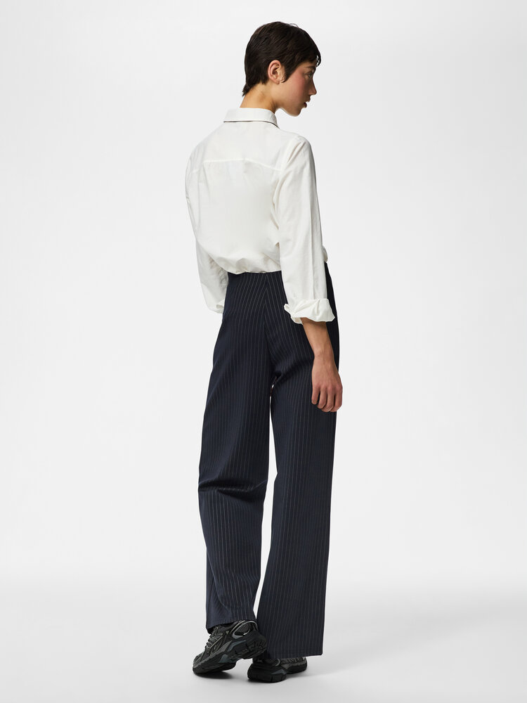 Pieces Pieces | Pantalon wide Bia maritime blue NOOS