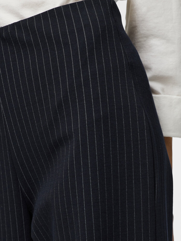 Pieces Pieces | Broek wide Bia maritime blue NOOS