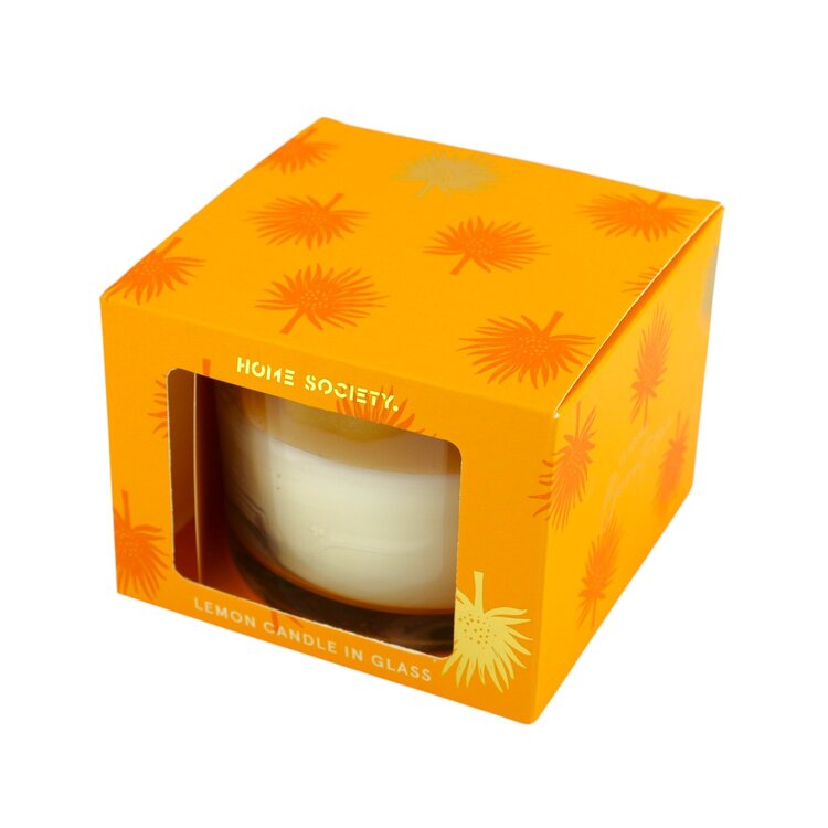Home society Home Society | Kaars in glas met citroen